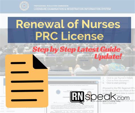 prc license|prc license renewal for nurses.